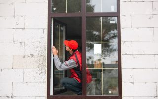 montaż okien w warstwie ocieplenia, okno wysunięte